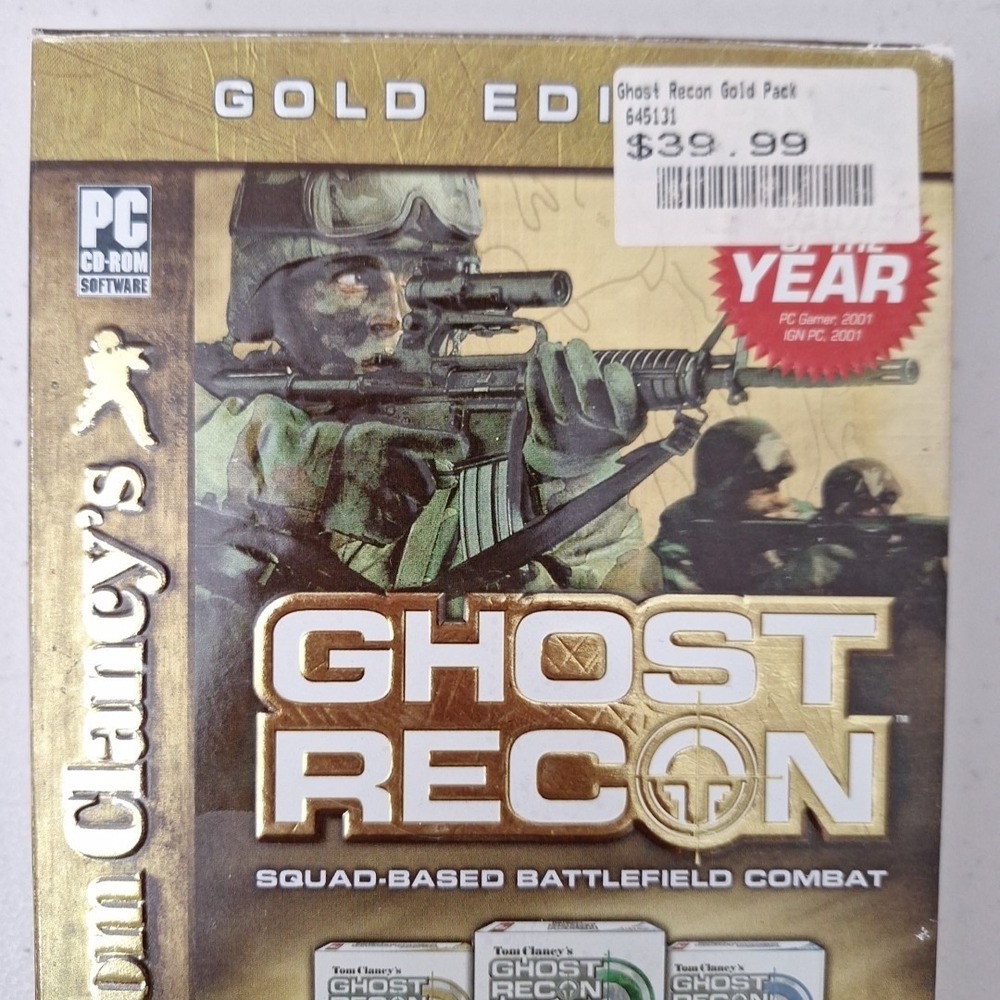 Tom Clancy's Ghost Recon Gold Edition for PC Open Box - Picture 3 of 14